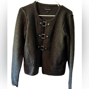 Cynthia Rowley Black Cardigan Sweater